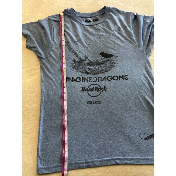 HARD ROCK SIG SERIES 33 IMAGINE DRAGONS ORLANDO T-SHIRT SMALL - Picture 6 of 7